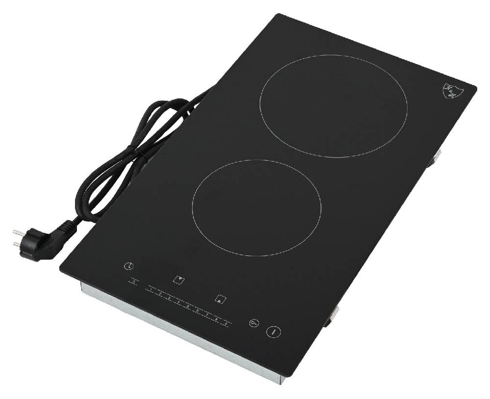 kitchen-and-home-shop K&H® Domino Glaskeramikkochfeld VC-3002 Valentinstagsangebot