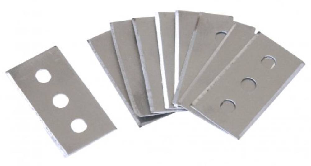 SLL24 10 - 500 DOPPEL ERSATZKLINGEN - EXTRA DICK Ceranfeldschaber Reinigungsschaber