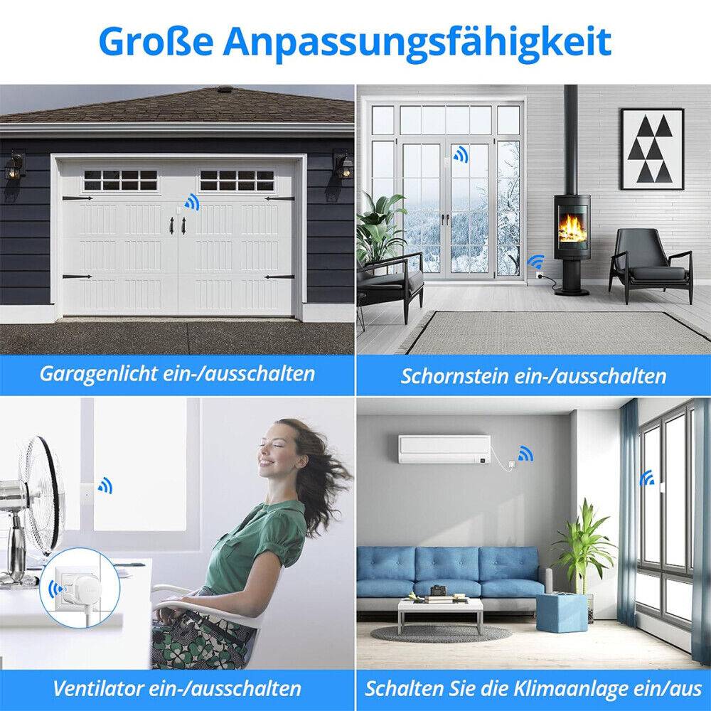 bettershop-1 Fensterkontaktschalter Für Dunstabzugshaube Funk Abluftsteuerung Ofen Kamin DHL Wochenangebot