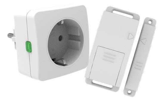 ACCU-ONLINE Funk Abluftsteuerung Fensterschalter Fenstersensor kabellos Dunstabzug Kamin