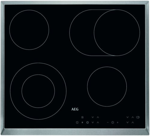 etrodo AEG HK634060XB 60cm Einbaukochfeld - Silber/Schwarz