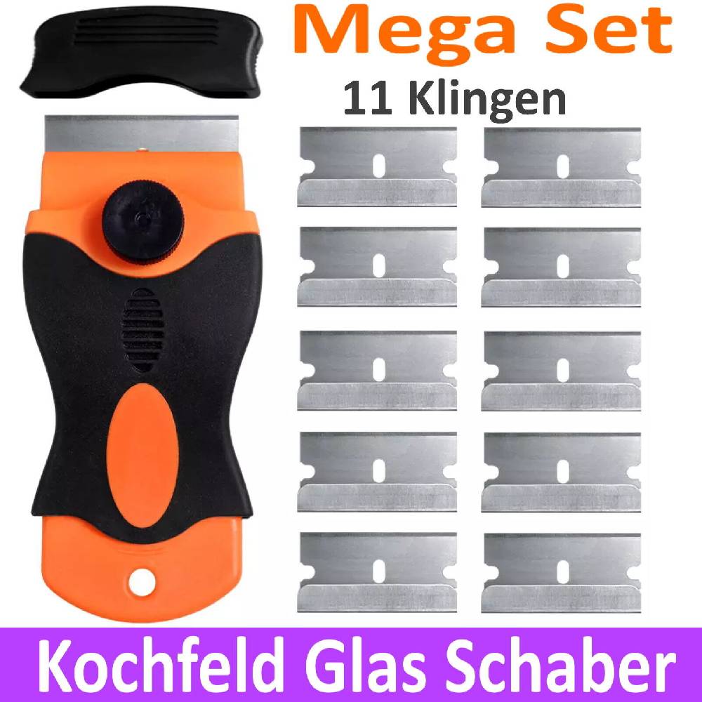 tailee Ceranfeldschaber Kochfeldschaber Glasschaber Ersatzklingen Glas Schaber Klingen
