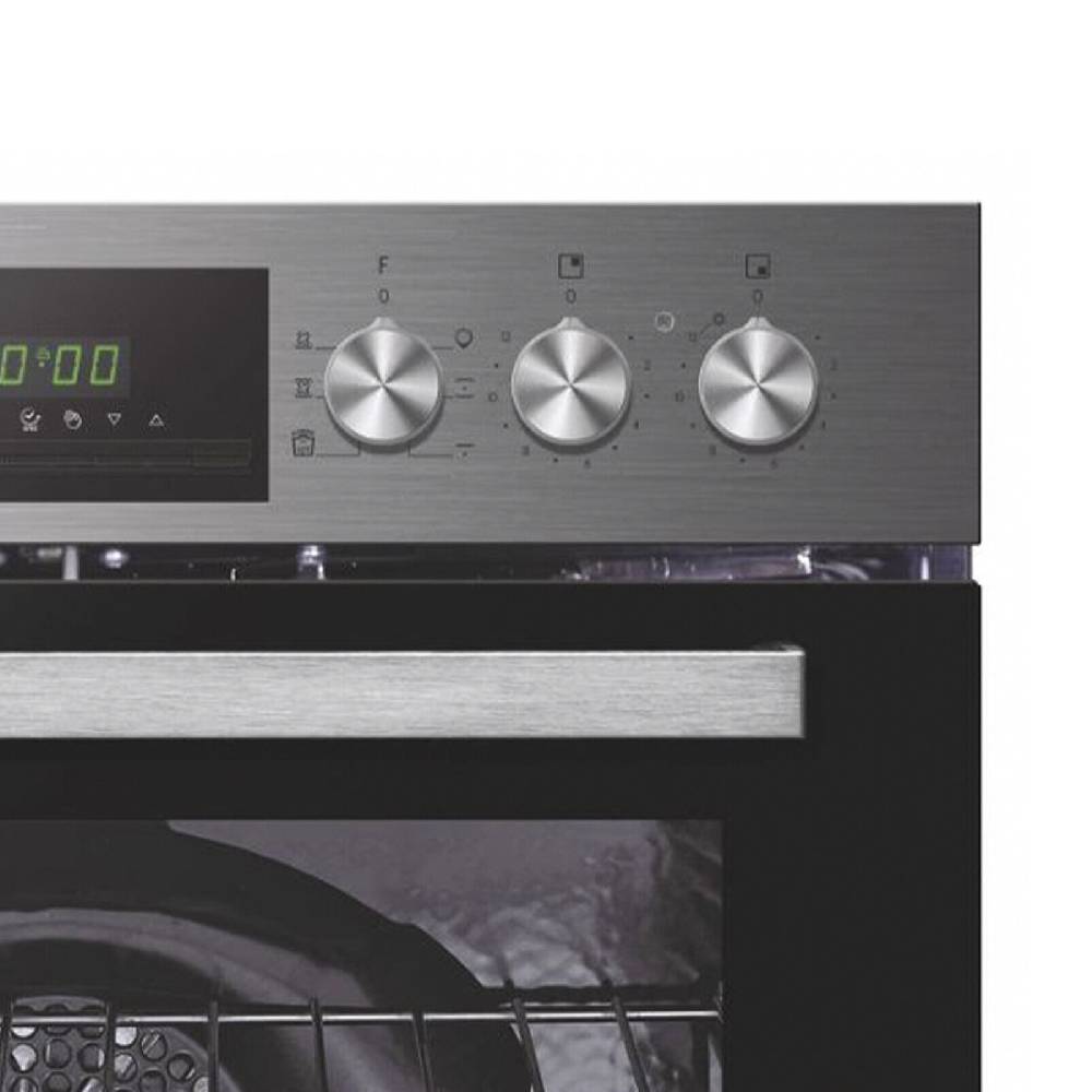aruh_vertrieb Candy Herdset Backofen Hi-Light Kochfeld Edelstahl Display Herd Grill Pizza NEU 2025