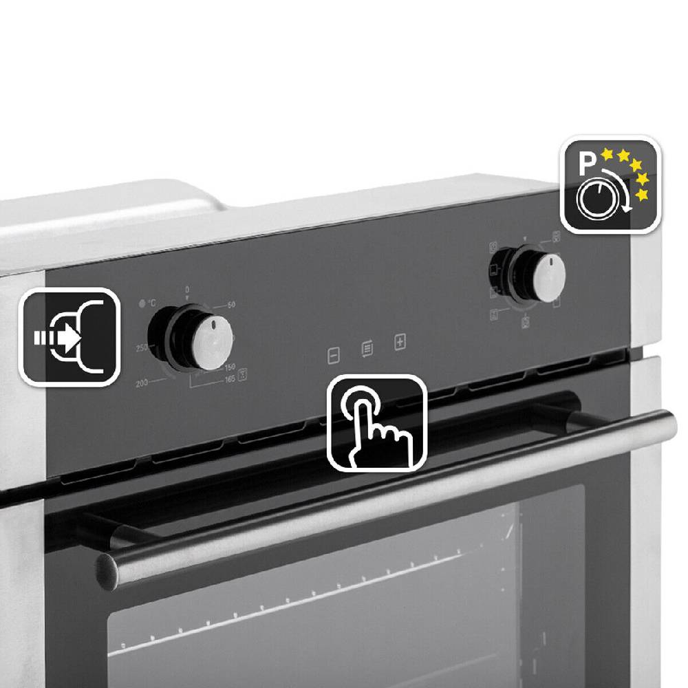 KKT-KOLBE KKT KOLBE Einbaubackofen autark 60cm Heißluft Grill-Bratsystem Teleskopauszug Outlet