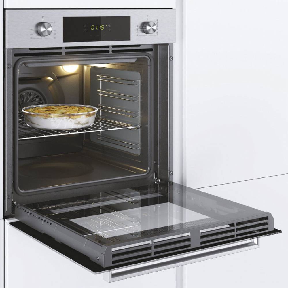 aruh_vertrieb Backofen Herd Einbau Autark Edelstahl Candy WIFI Elektro Umluft Grill Display Hotsell