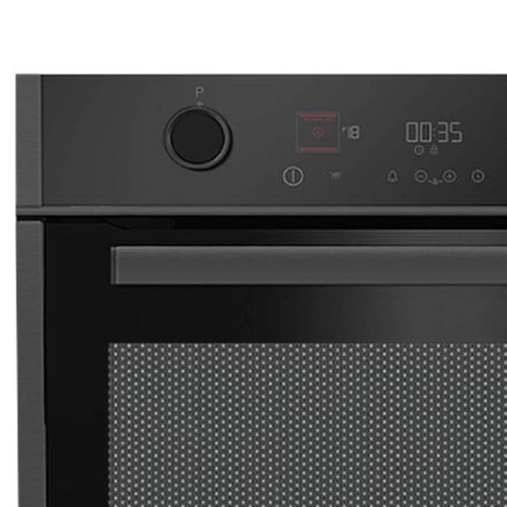 aruh_vertrieb Kompakt Backofen m. Mikrowelle Multifunktion Heißluft Grill Pizza Einbau Display Fabrikverkauf