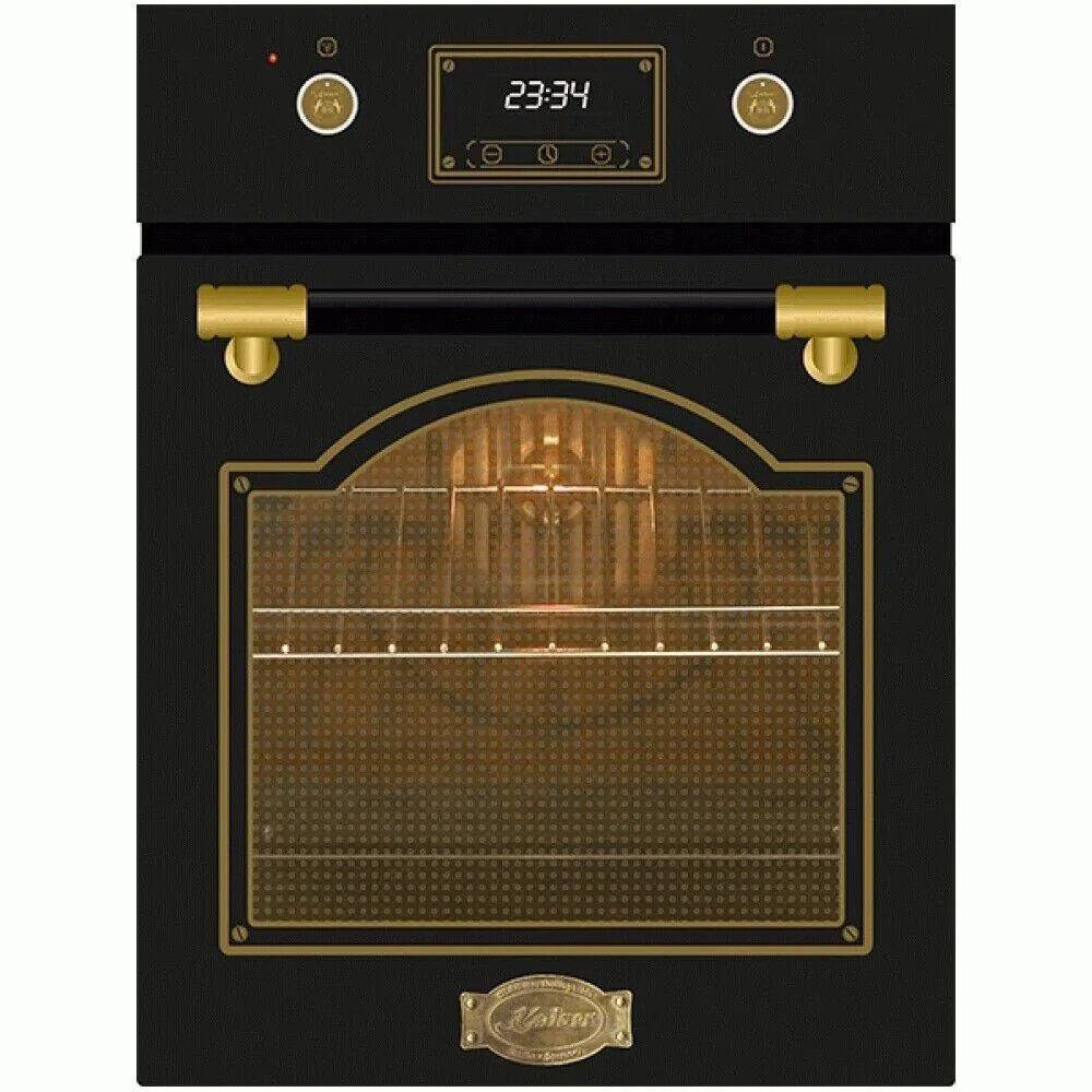 elektroniks-home Kaiser EH 4796 AD Retro Einbau Backofen 45cm 50L 1-fach-Teleskopauszug