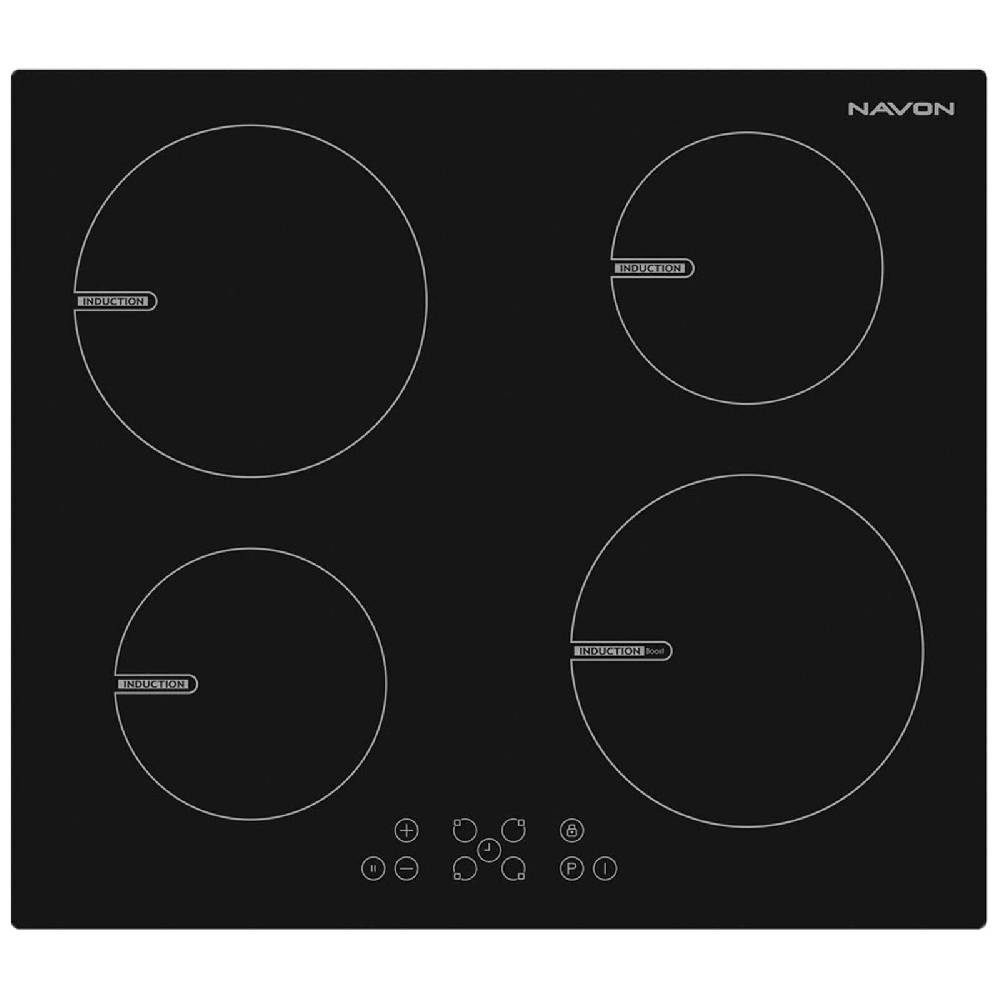 aruh_vertrieb Autarkes Herdset Backofen Induktions Kochfeld 71 Liter Timer Edelstahl Versandkostenfrei