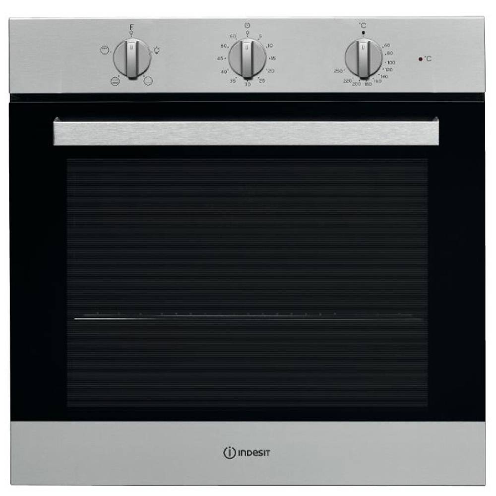aruh_vertrieb Indesit Einbau Backofen Edelstahl Automatikprogramm Autark Timer Schukostecker Black Friday