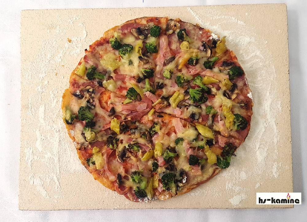 hs-kamine Pizzaplatte Backofenplatte Brotbackplatte Pizzastein Flammkuchen Auswahl Größen Cyber Monday