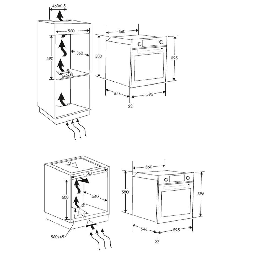 aruh_vertrieb Candy Backofen Herd Einbau Autark Edelstahl WIFI Elektro Umluft Grill Display Valentinstagsangebot