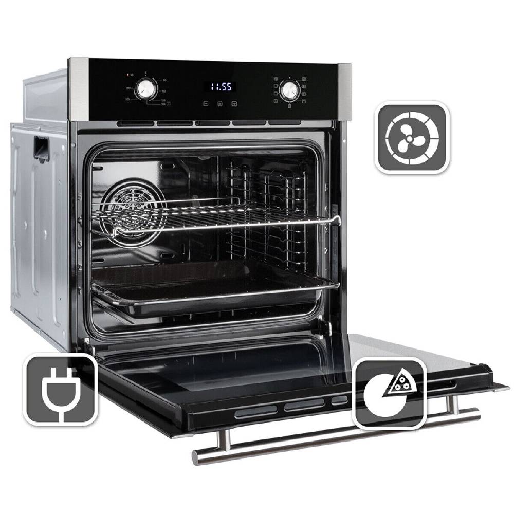 KKT-KOLBE KKT KOLBE Einbaubackofen autark 60 cm Grill Umluft Heißluft Pizzafunktion Bestseller