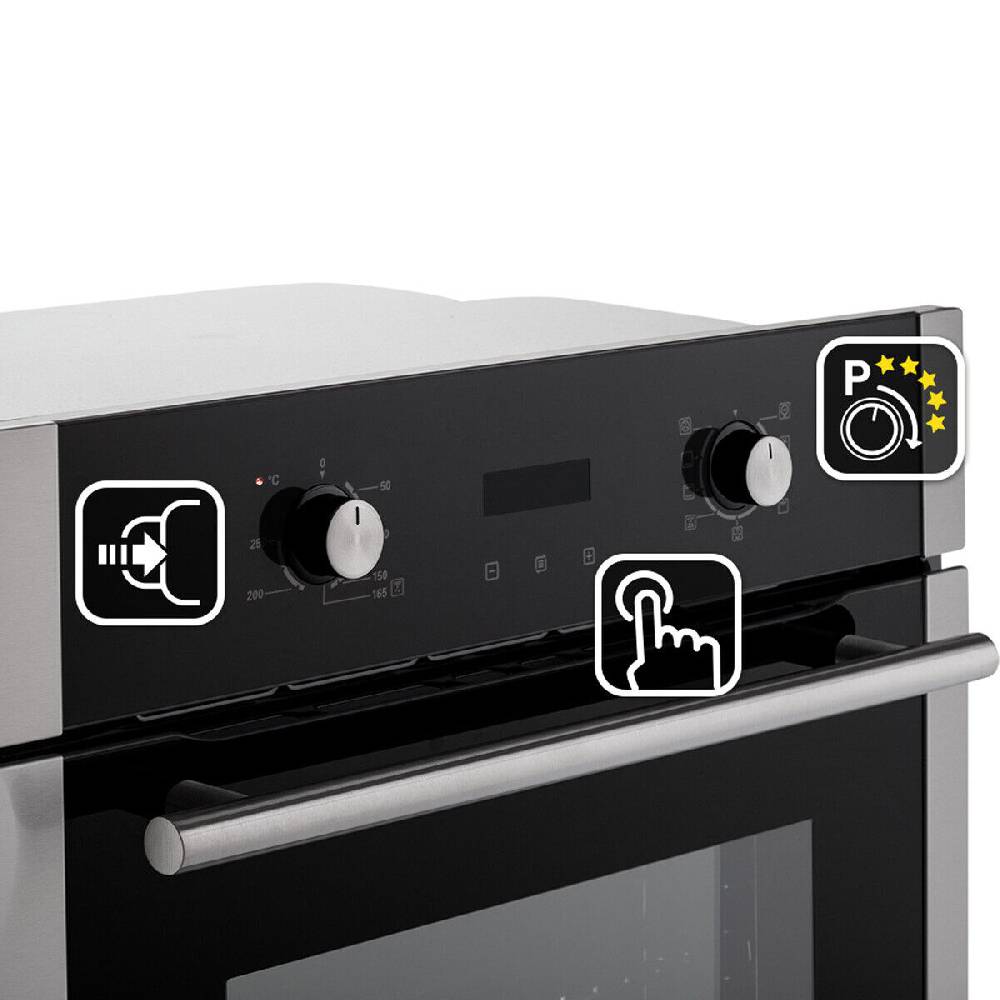KKT-KOLBE KKT KOLBE Einbaubackofen autark 60 cm Grill Umluft Heißluft Pizzafunktion Bestseller