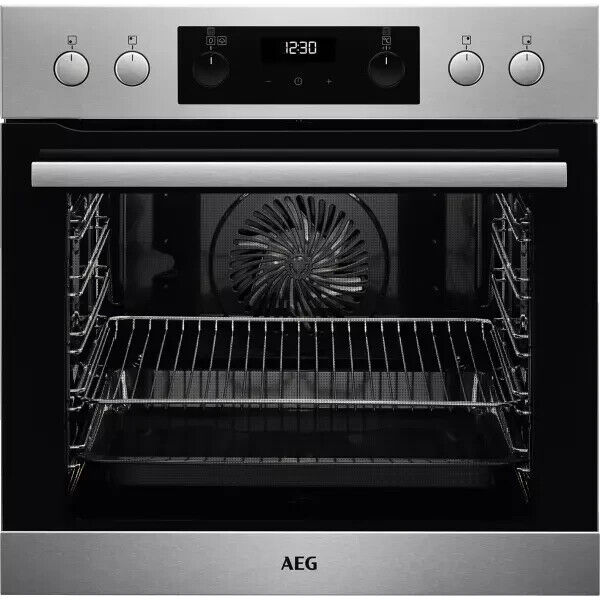 RU Preiswert-Kaufhaus AEG EEB355020M - Einbauherd/Backofen - Edelstahl mit Antifingerprint