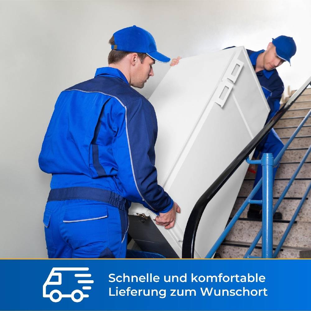 Exquisit Direkt Exquisit ECM 8-4 BZ Inox Elektro-Standherd | Glaskeramik | Bräter-/Zweikreiszone Letzte 3 Tage