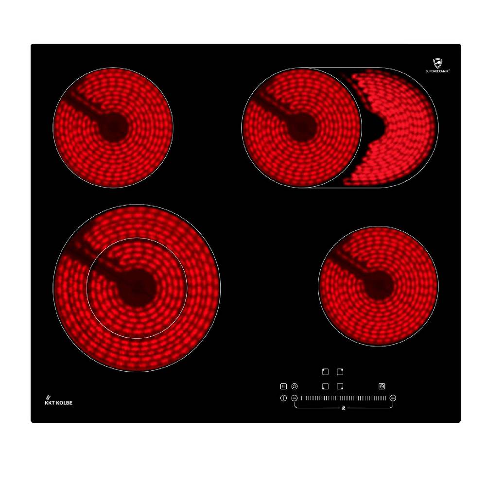 KKT-KOLBE KKT KOLBE Einbau-Herdset 60cm Einbaubackofen + 59cm Kochfeld Grill Neueste Stile