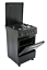 bytronic GmbH Gasline Gas Standherd SHGG5050THTB Camping 50x50cm Gasherd LPG ERDGAS Schwarz