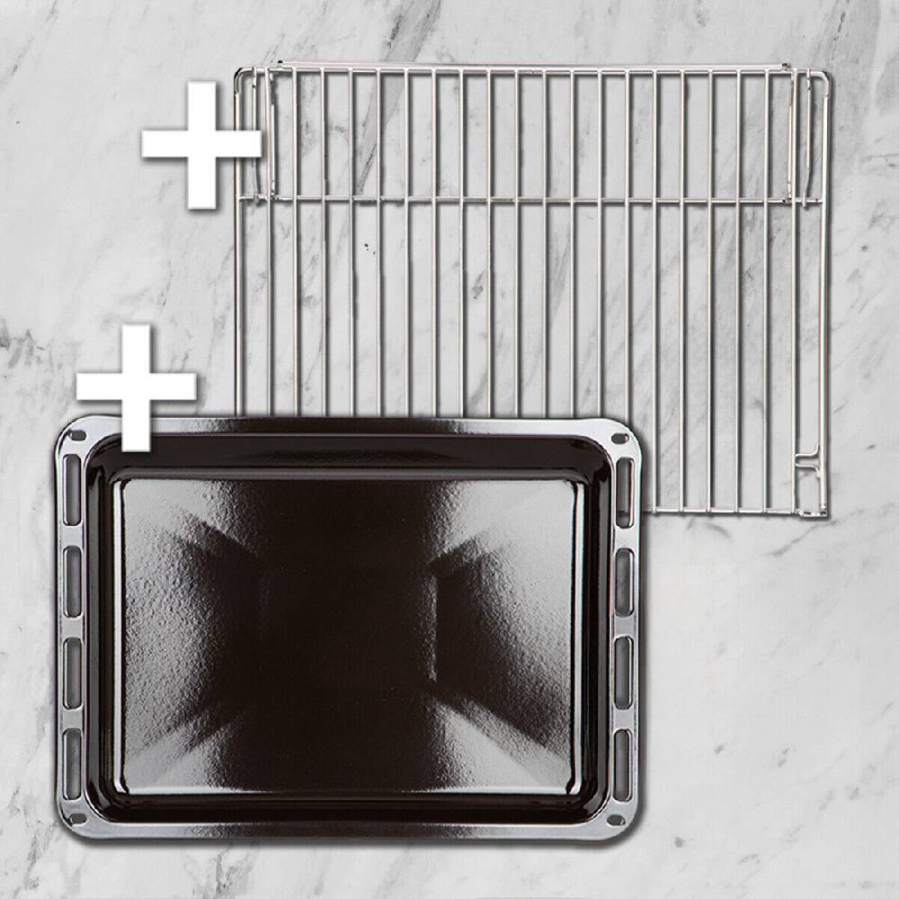 KKT-KOLBE Autarkes Herdset: 60cm Einbaubackofen + 59cm Induktionskochfeld Grill Heißluft Super Rabatt