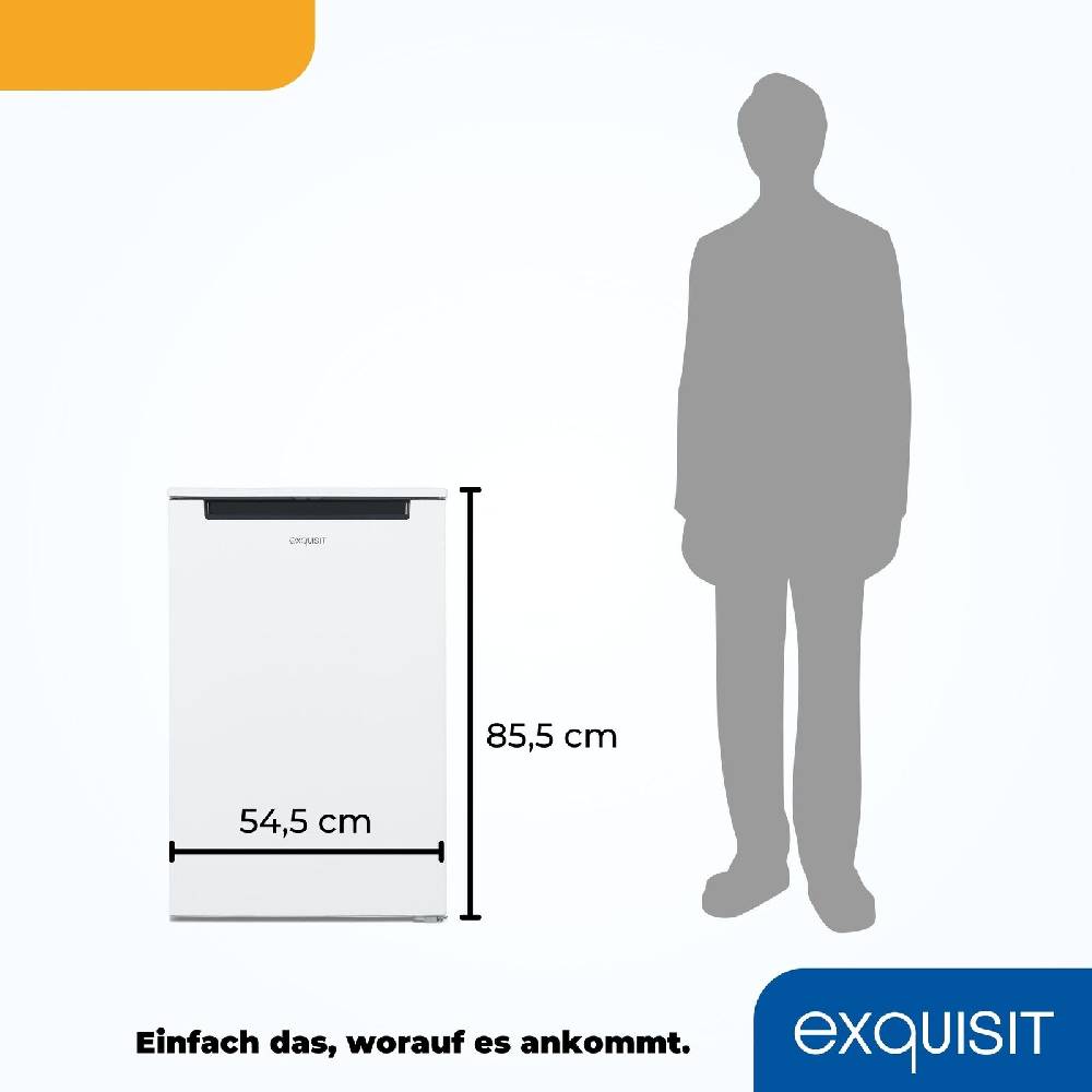 Exquisit Direkt Exquisit Gefrierschrank GS581-040C weiss | 87 l Nutzinhalt | 4 Sterne | Kompakt Blitzverkäufe