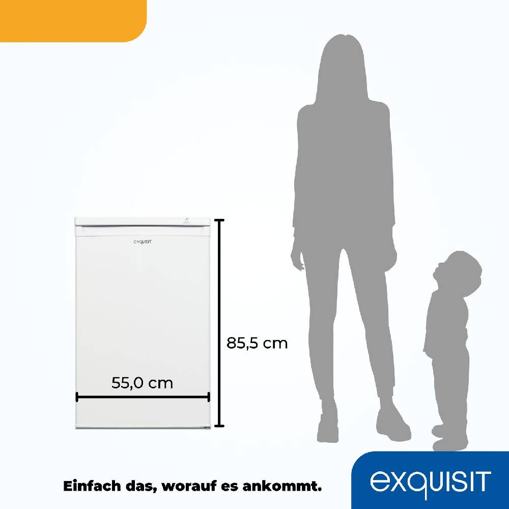 Exquisit Direkt Exquisit Gefrierschrank GS512-040E weiss | 91 Liter Nutzinhalt | 4* Gefrieren Kostenloser Versand