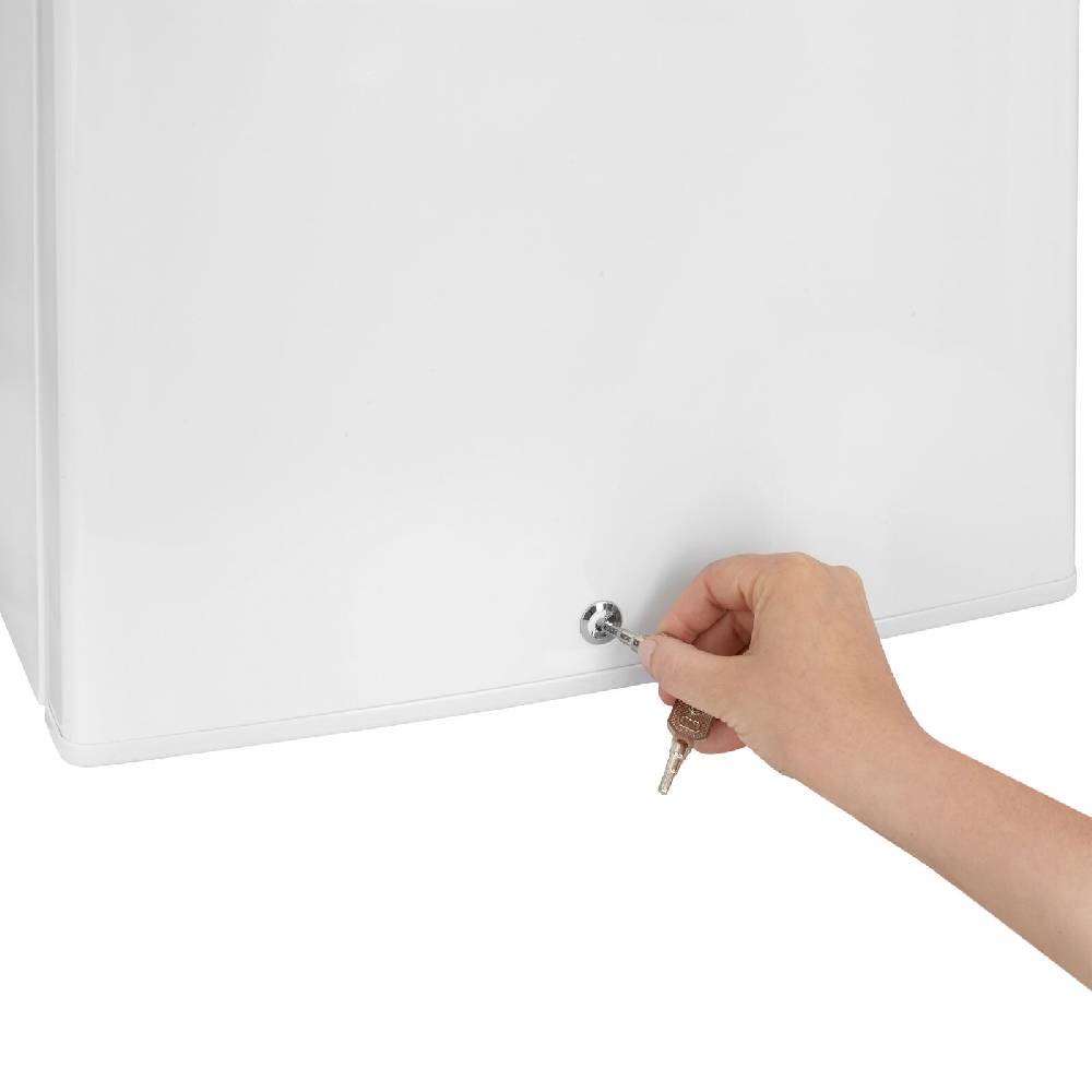 STILLSTERN Outletshop Mini-Gefrierschrank mit Schloss E 42L, 4-Sterne, Leise, Gefrierbox, Weiß Black Friday