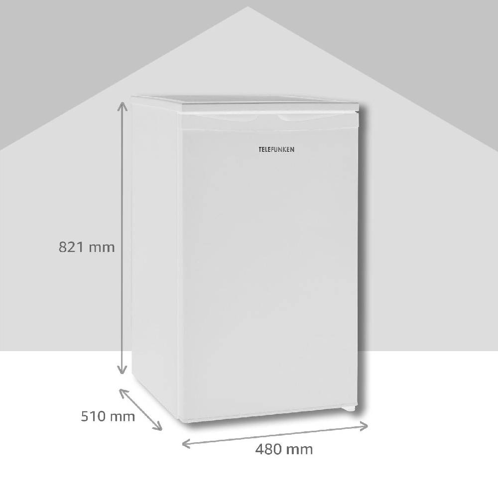 We Will Shop U Telefunken Gefrierschrank klein 63L Mini Gefrierschrank Freistehend Weiß GS Mini Heißer Verkauf