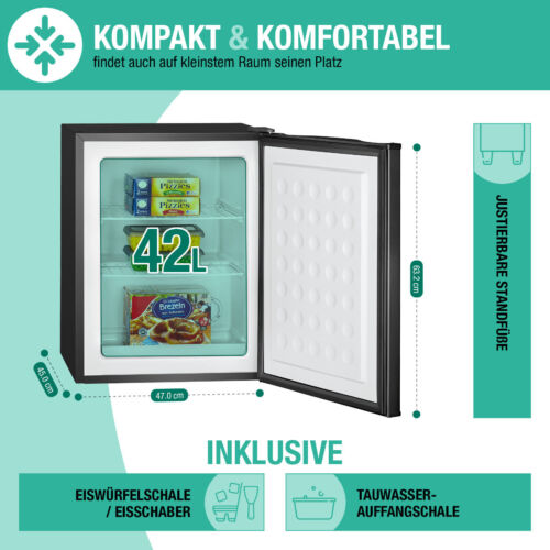 profi-electro Bomann GB 7236 43L Gefrierbox - Schwarz Neuheiten