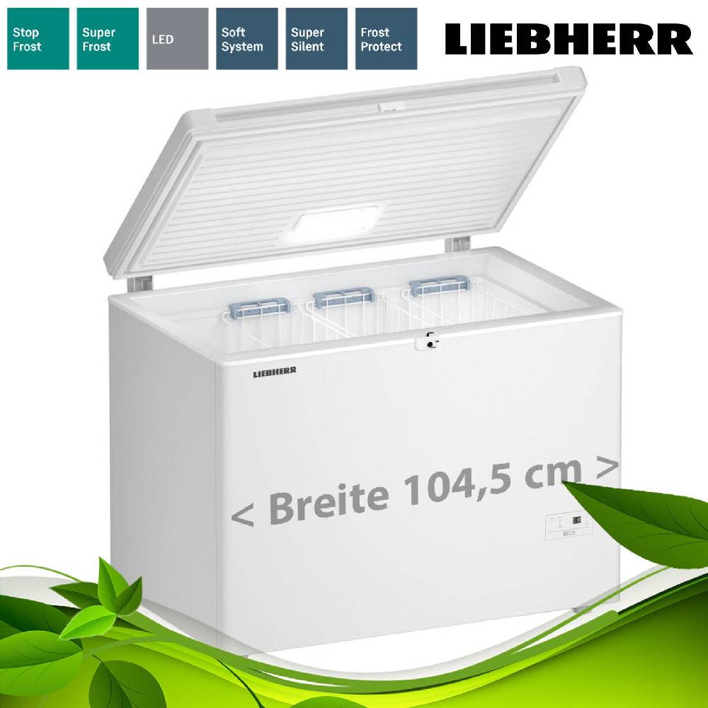 aruh_vertrieb Liebherr Gefriertruhe Tiefkühltruhe 192 Liter Eisschrank Gefriergerät Display