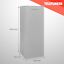 We Will Shop U TELEFUNKEN KTFG15421FS2 188L Gefrierschrank - Silber Tiefpreis
