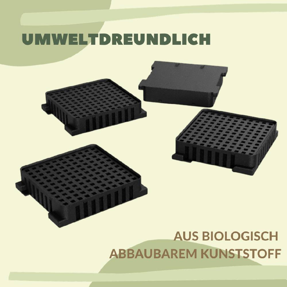 Ahutec GmbH 2x Filter für Liebherr FreshAir Aktivkohlefilter 9882460 9882429 9096989 7440021 Kostenloser Versand international