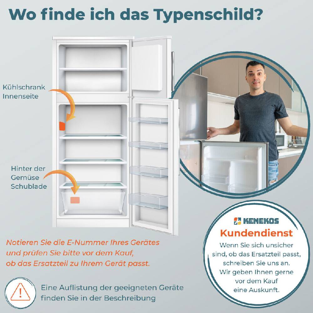 kenekos 2 x Scharnier Türscharnier Kühlschrank für 268698 00268698 Bosch Siemens Neff Begrenzt auf 3 Tage