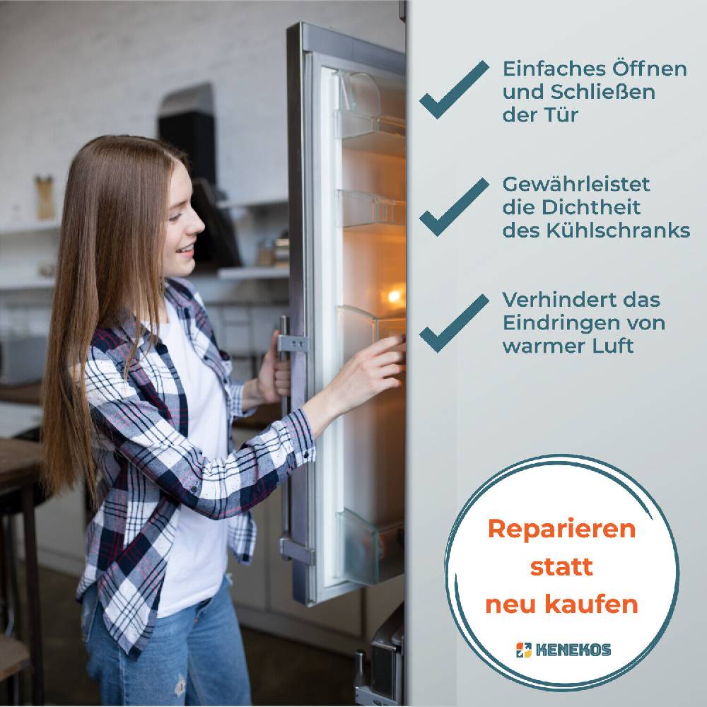 kenekos 2 x Scharnier Türscharnier Kühlschrank für 268698 00268698 Bosch Siemens Neff Begrenzt auf 3 Tage