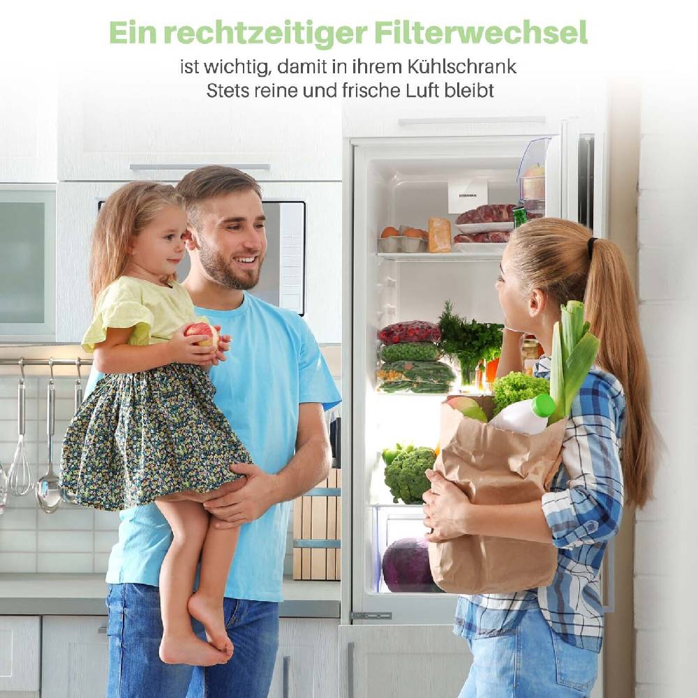 Life-Improve-Skill 4X Filter für Liebherr FreshAir Aktivkohlefilter 9882460 9882429 7440021 9096989 Angebote