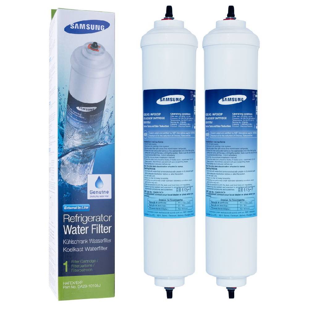 isb-filter 2x Samsung DA29-10105J HAFEX/EXP original Kühlschrank Wasserfilter Doppelpack