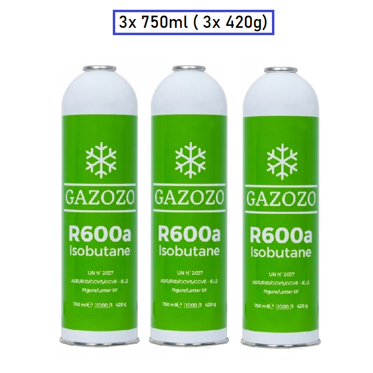hellesonne123 Kältemittel R600a 750ml optional Entnahme Stechventil Schlussverkauf