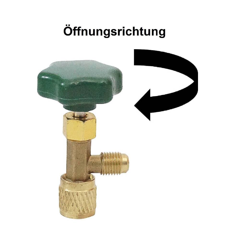 hellesonne123 Kältemittel R600a 750ml optional Entnahme Stechventil Schlussverkauf