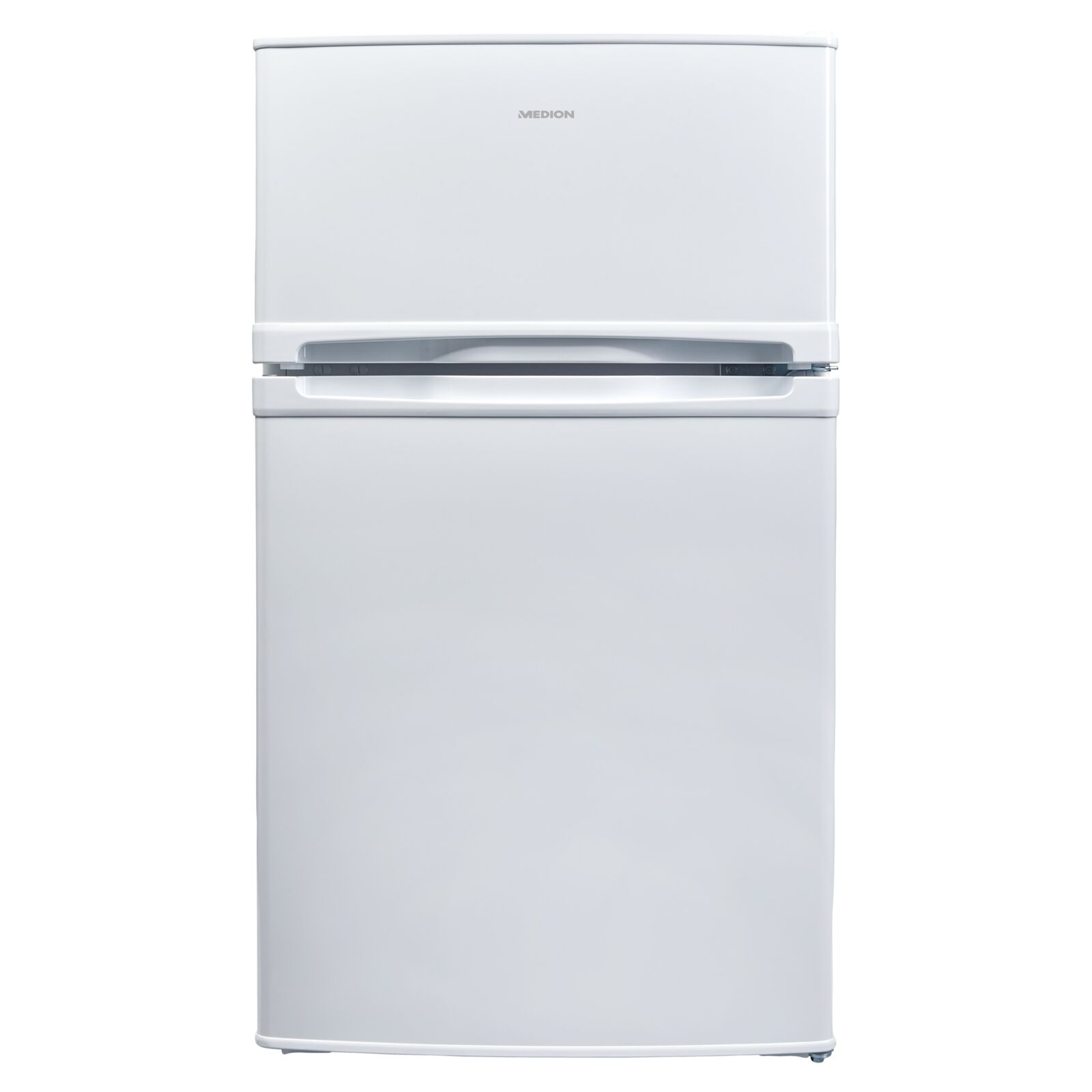 MEDIONshop-Deutschland MEDION MD 37689 Mini Kühl-Gefrierkombination 85L (61L+24L) 85cm 40dB 4* weiß E