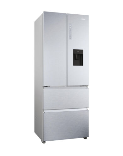 saturn Haier HFR5719EWMG Kühlschrank 4 Tür 444LT Nofrost Dispenser Acqua LED Ce.e