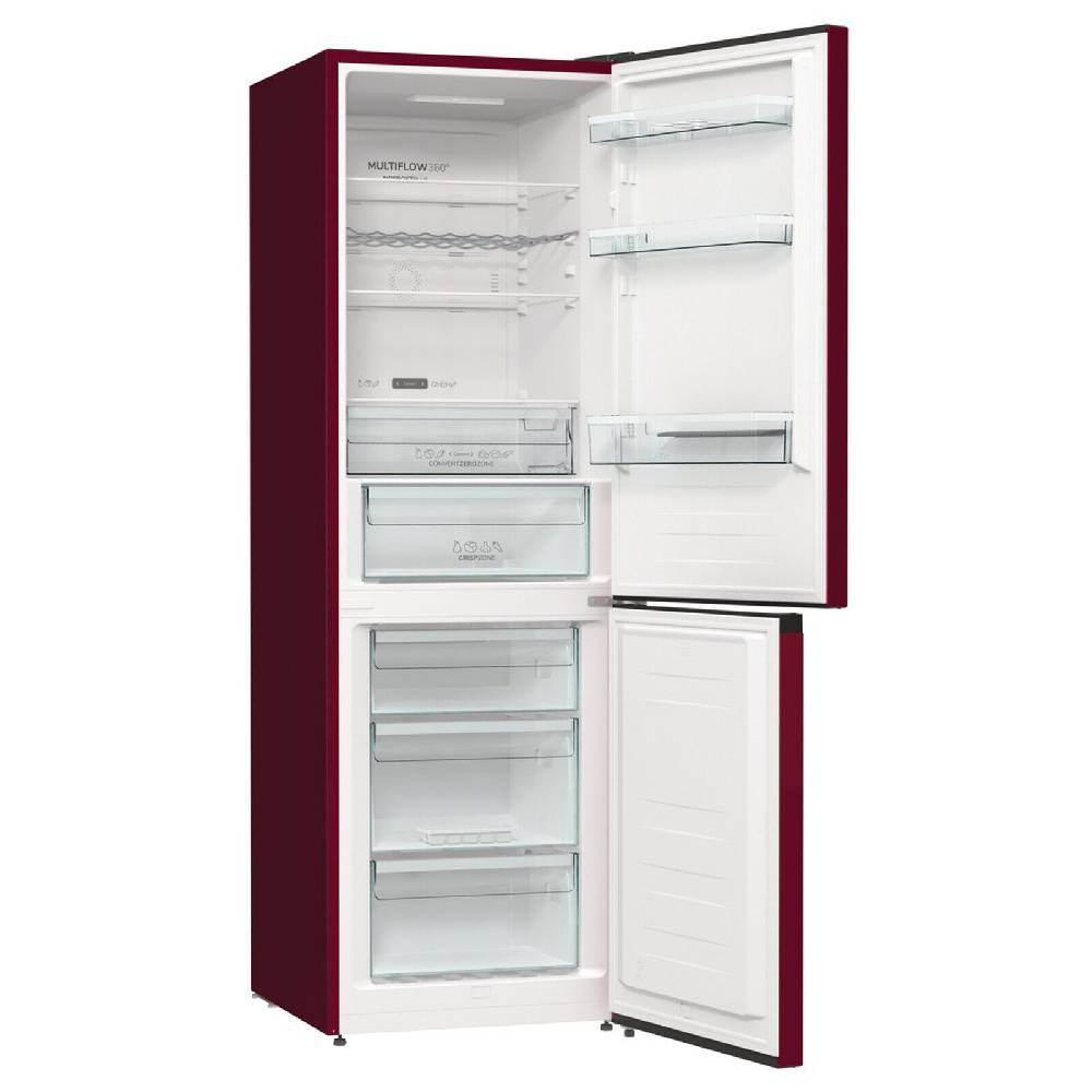aruh_vertrieb Gorenje Kühl Gefrierkombination NoFrost Plus freistehend Kühlschrank Bordeaux Letzter Tag