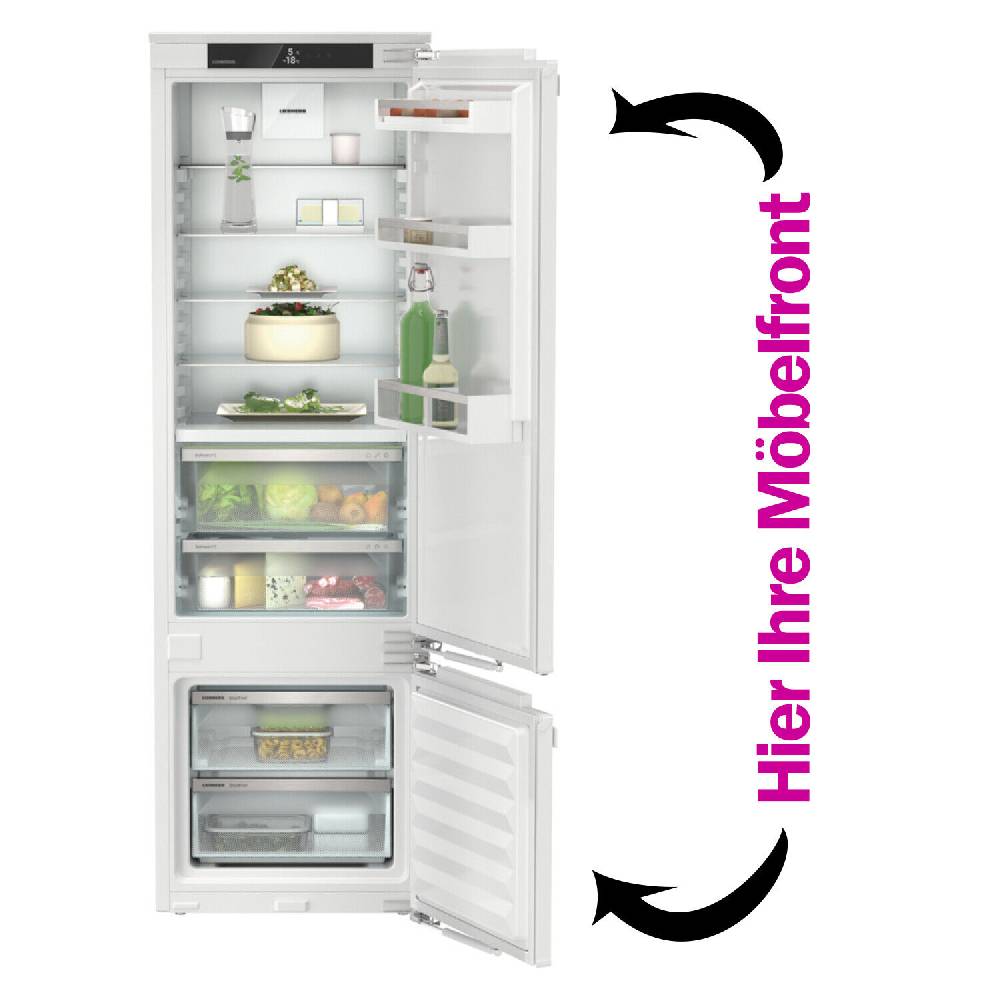 aruh_vertrieb Liebherr Einbau Kühl Gefrierkombination Festtür 178 Nische Smart Frost Display Bis zu 65% Rabatt
