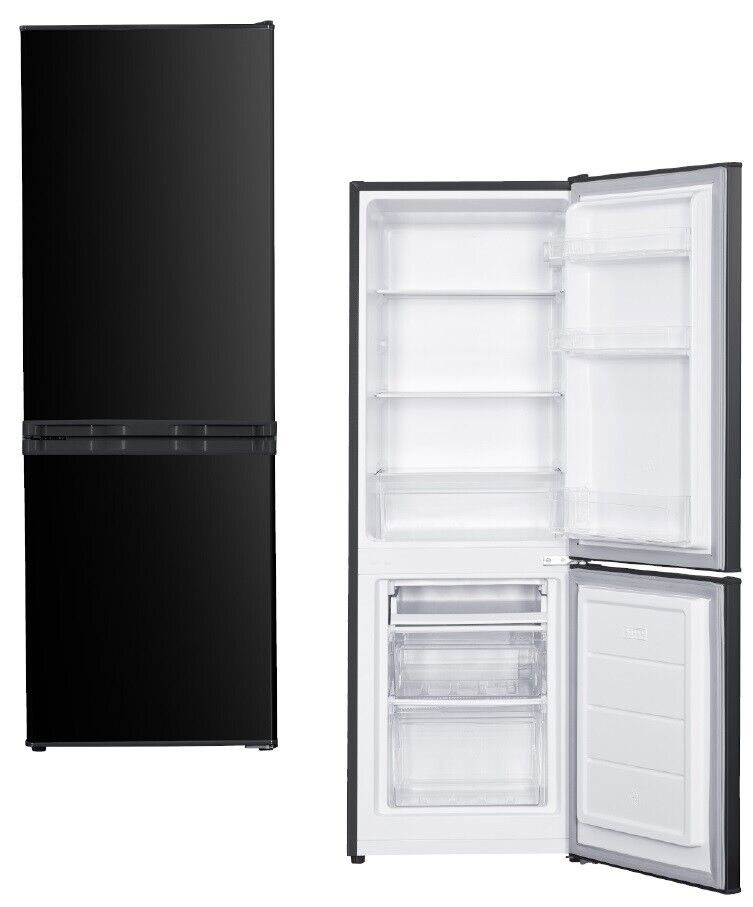 stuebinger_online PKM KG230KHEB schwarz Kühlgefrierkombination 173L Kühlschrank LED