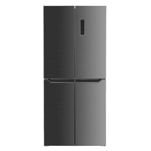 eshop-wagner Wolkenstein WCD362NFDEIX Stand Kühl-Gefrierkombination Cross Door, 79 cm breit,