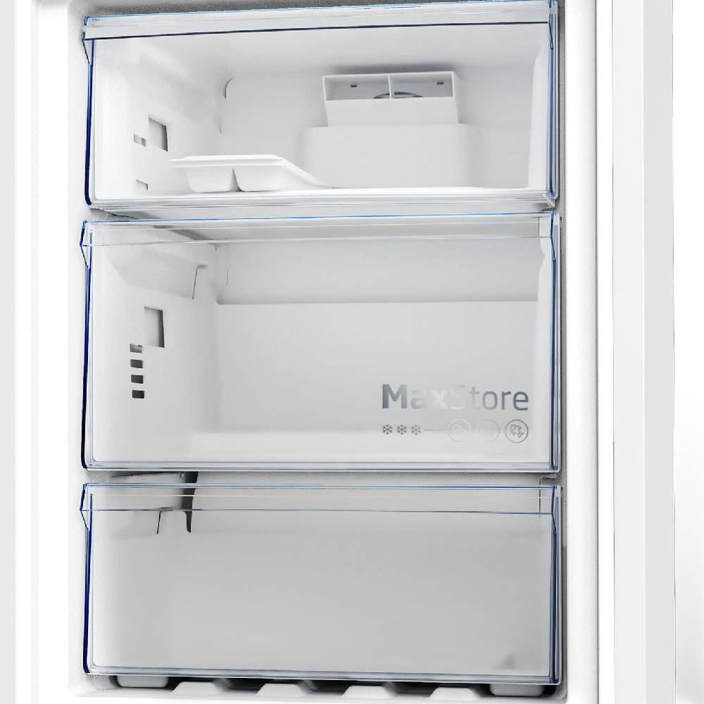 aruh_vertrieb Beko Kühl Gefrierkombination NoFrost Edelstahl Optik Kühlschrank HarvestFresh Riesige Rabatte