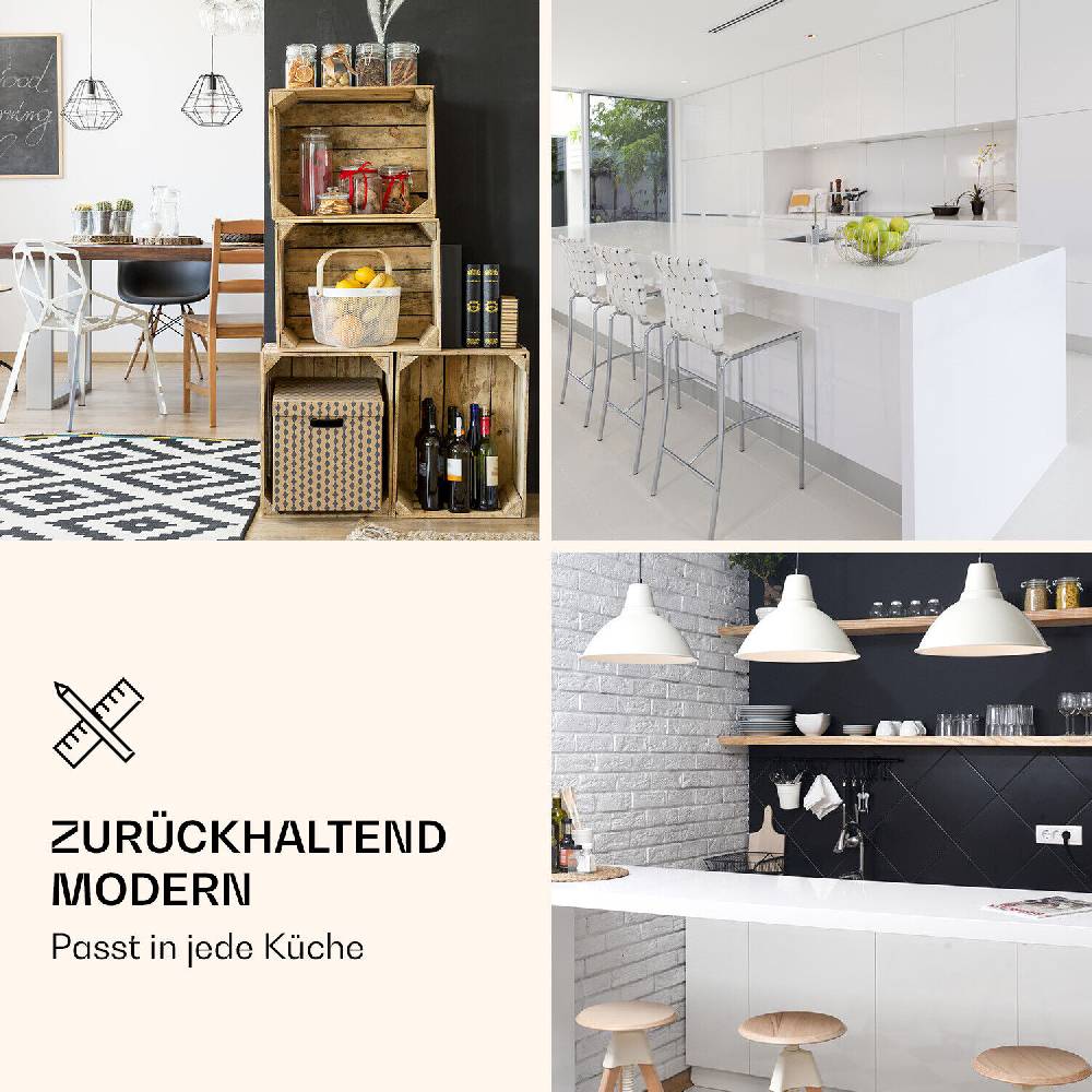 klarstein.deutschland Kühl Gefrierkombination Freistehend Mini Kuhlschrank Gefrierfach 90 L Weiß Kostenloser Versand international
