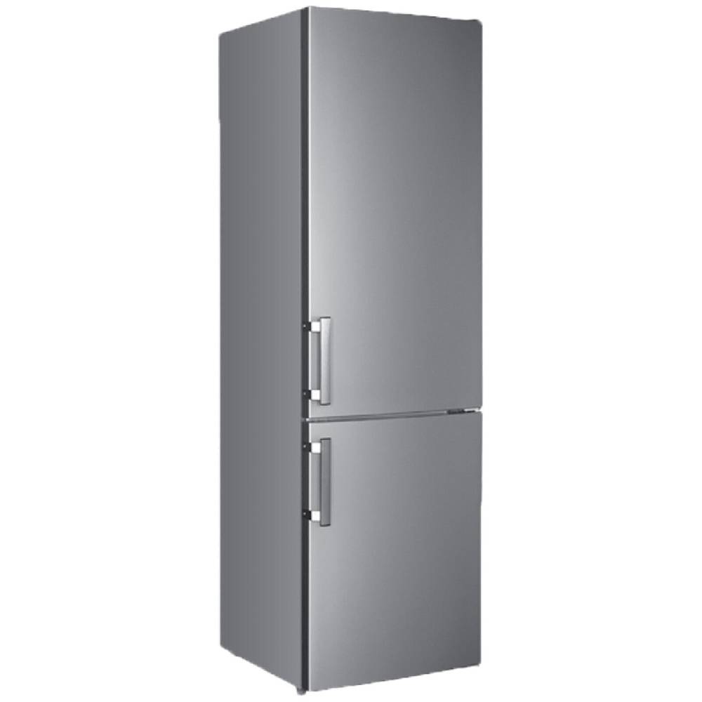 aruh_vertrieb Wolkenstein Kühl-/Gefrierkombination Kühlschrank Gefrierfach 180 cm Inox Design Outlet