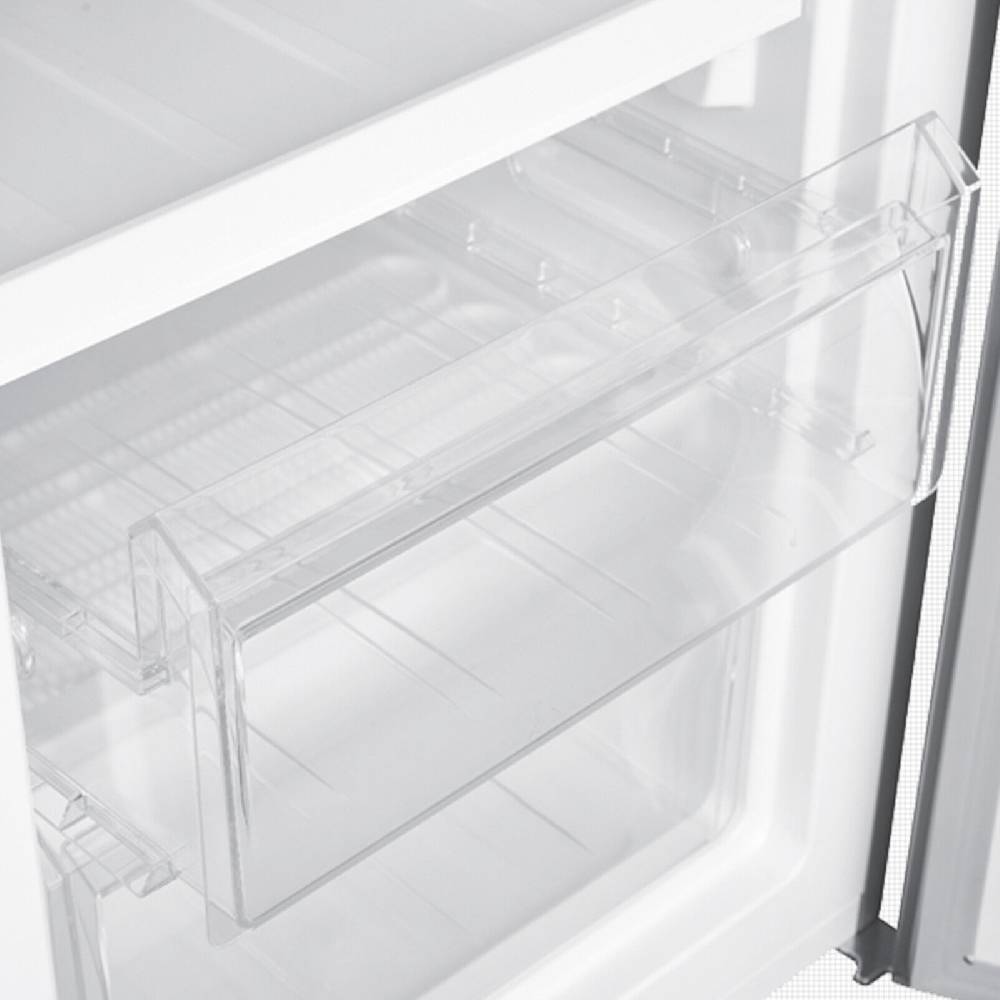 aruh_vertrieb Wolkenstein Kühl-/Gefrierkombination Kühlschrank Gefrierfach 180 cm Inox Design Outlet