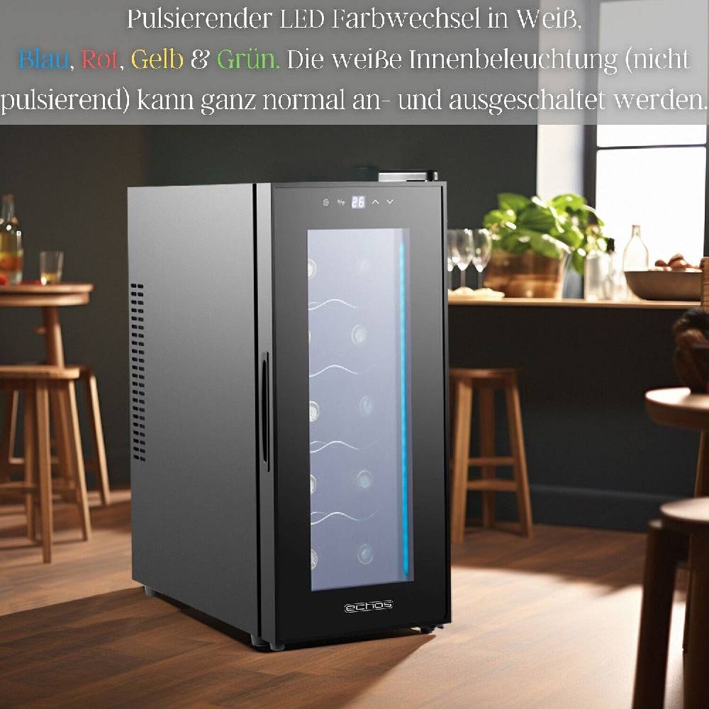 enstore10 Weinkühler Weinkühlschrank Weinschrank Mini Kühlschrank Weinklimaschrank Minibar Hotsell