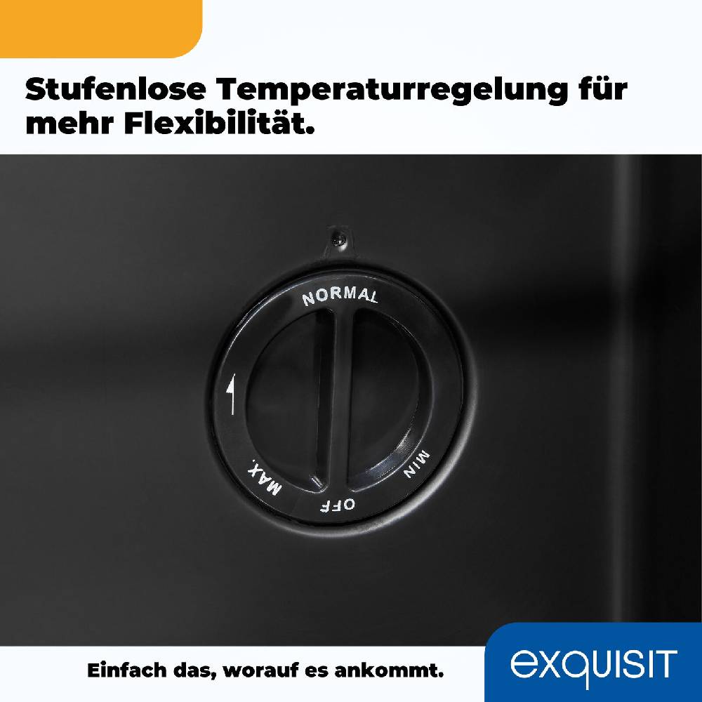 Exquisit Direkt Exquisit Mini-Kühlschrank KB05-V-151F rot | 41 l Nutzinhalt | LED-Beleuchtung Fabrikpreis