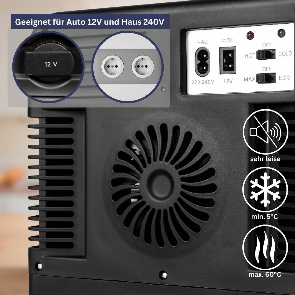 albatros-international Sommertal Mini Kühlschrank KS15 15L Minibar Kühlbox kühlen heizen 12V 240V Bis zu 50% Rabatt