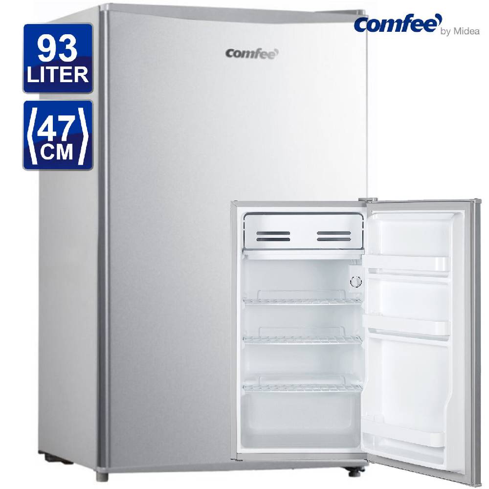ROTCOM Deutschland Kühlschrank Tischmodell 93 L Silber Wendetür Comfee RCD132DS2 RO_RCD132DS2_B